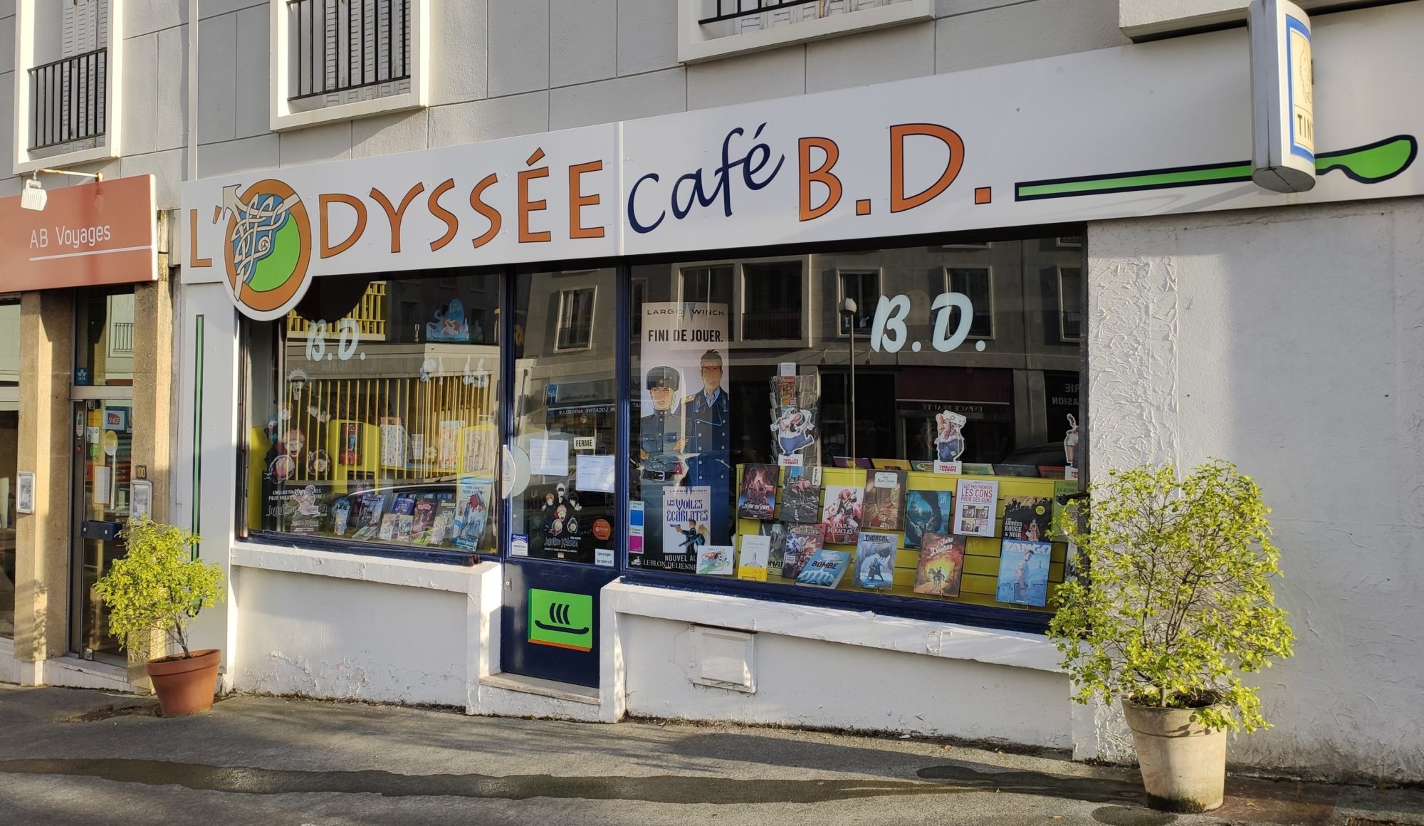 librairie l'odyssée de la bd